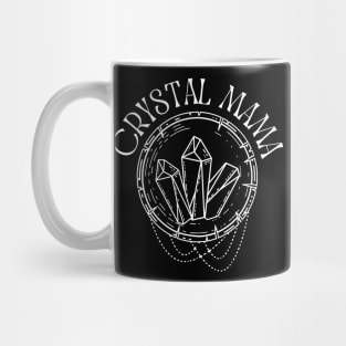 Crystal Mama, Gemstone Lover, Witchy Amethyst Mug